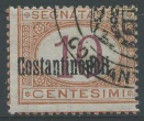 OCCUPAZIONI COSTANTINOPOLI 1922 TASSE N.1 **