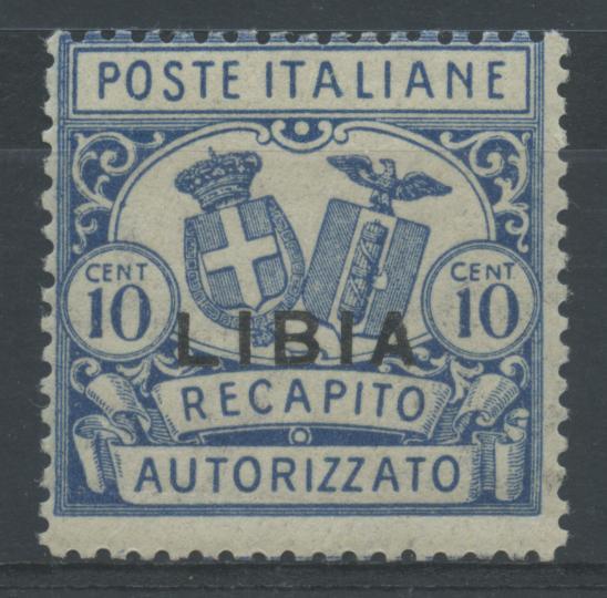 Scansione lotto: COLONIE LIBIA 1929 RECAPITO N.2 **