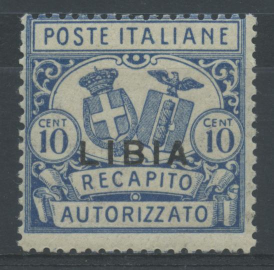 COLONIE LIBIA 1929 RECAPITO N.2 **