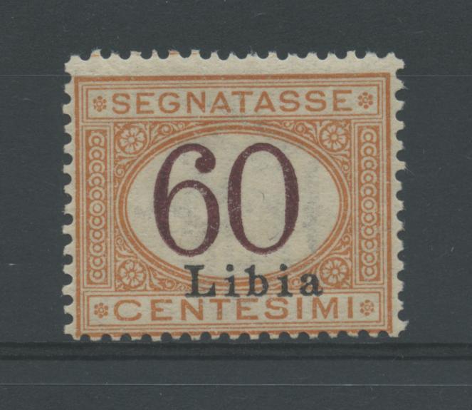 Scansione lotto: COLONIE ERITREA 1926 TASSE 60C. 2 **