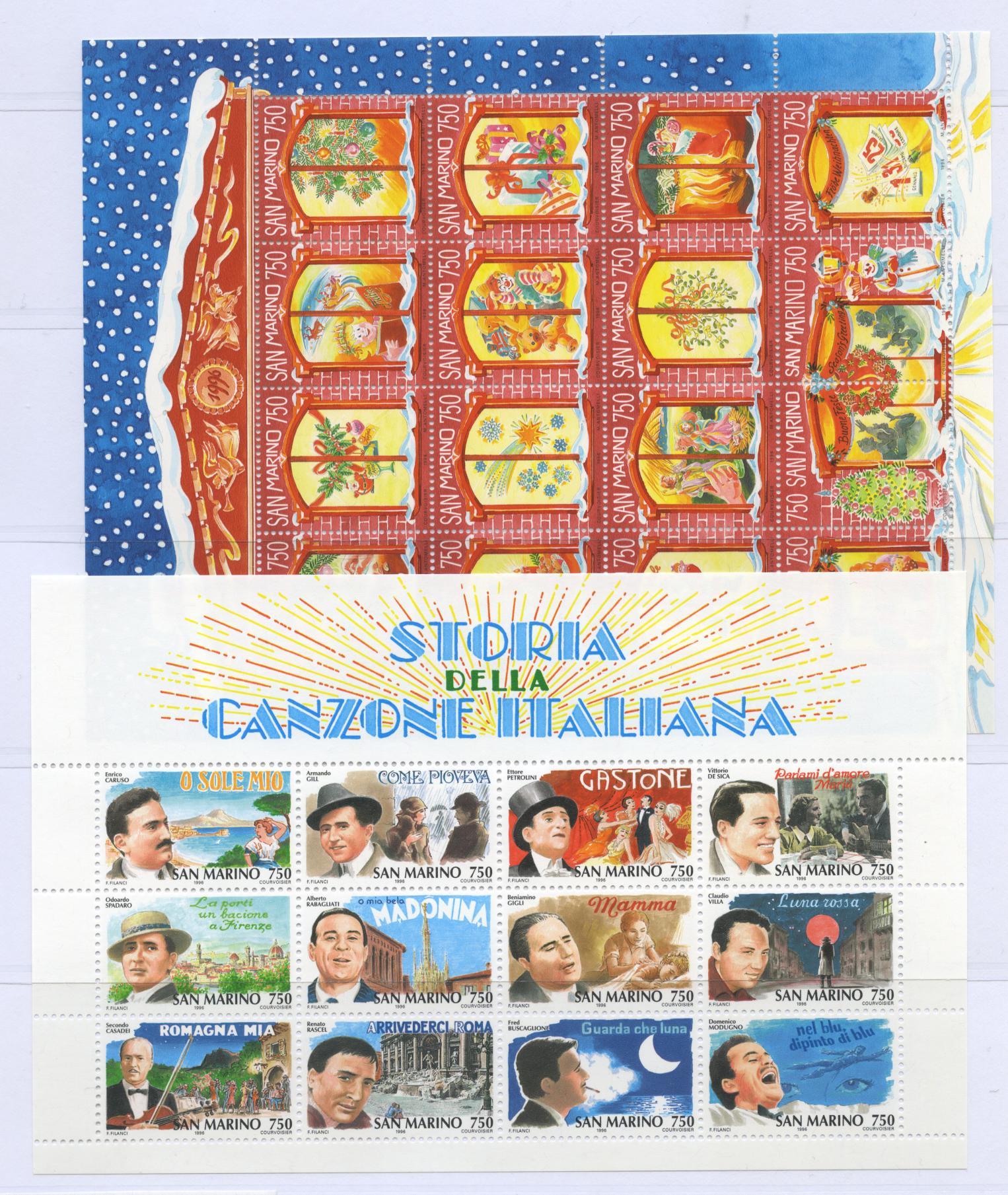 Scansione lotto: SAN MARINO 1996 ANNATA CPL. 22V.+3BF+1LB **