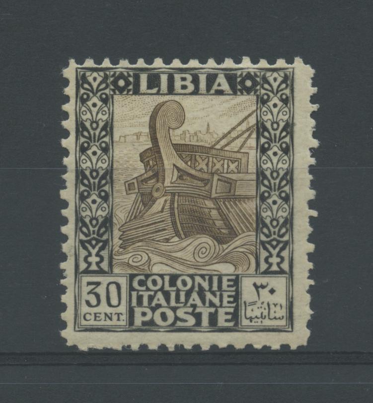 Scansione lotto: COLONIE LIBIA 1926/30 PITTORICA C.30 **