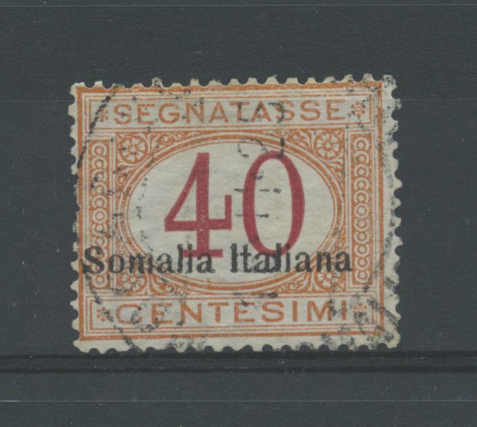 Scansione lotto: COLONIE SOMALIA 1920 TASSE 40C. N.27 US.