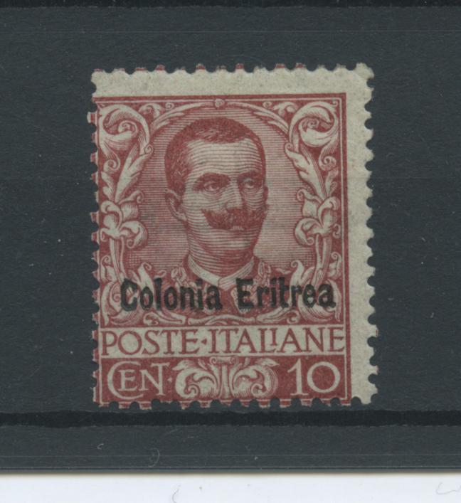 Scansione lotto: COLONIE ERITREA 1903 FLOREALE C.10 **