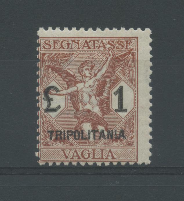 Scansione lotto: COLONIE TRIPOLITANIA 1924 VAGLIA L.1 **