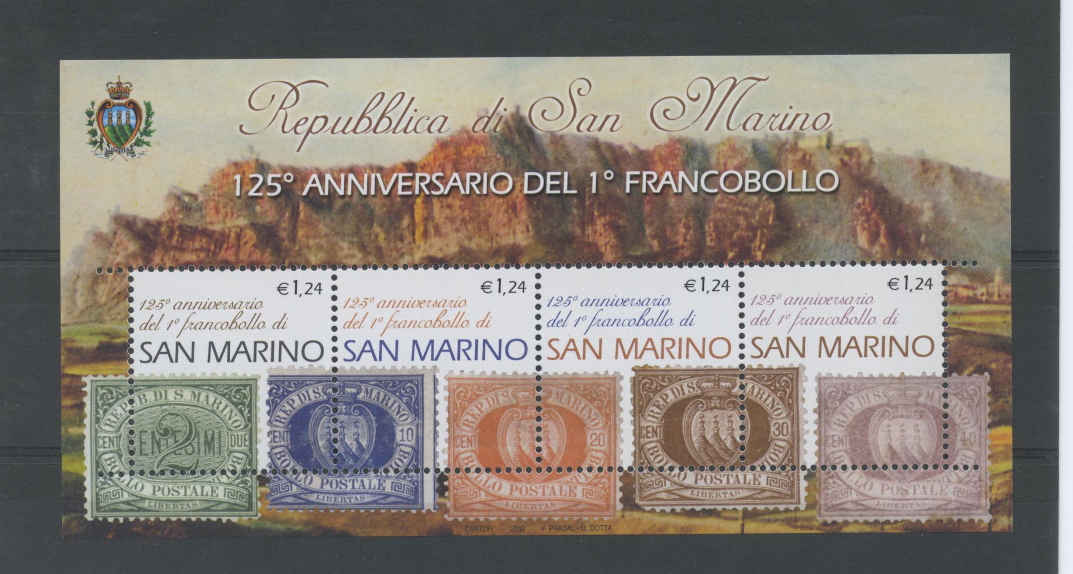 Scansione lotto: SAN MARINO 2002 125 ANNIVERSARIO BF **