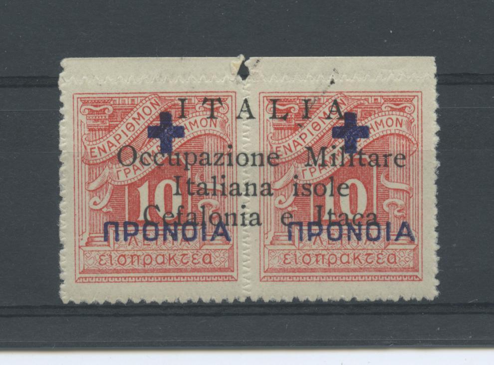 Scansione lotto: OCCUPAZ. ARGOSTOLI 1941 N.28 2 ** LUSSO CERT.