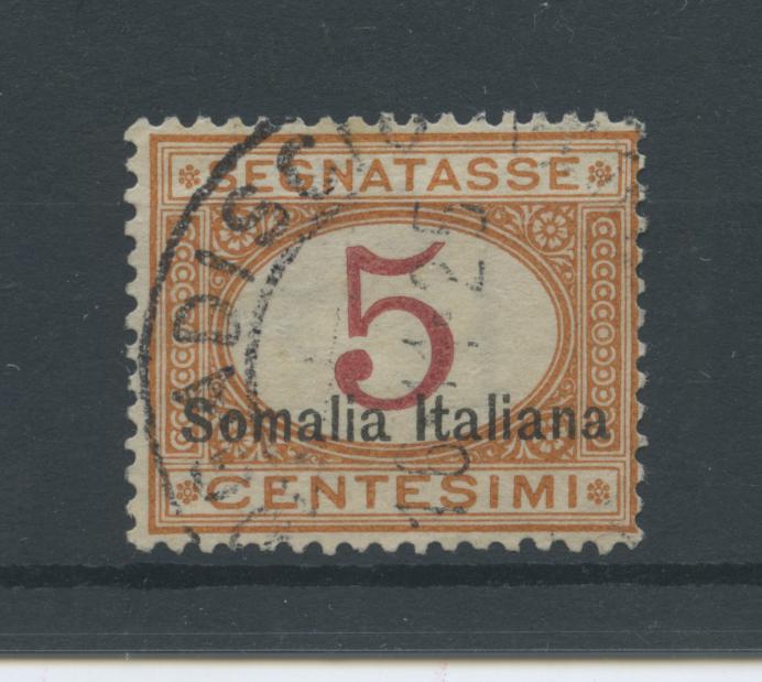 Scansione lotto: COLONIE SOMALIA 1920 TASSE 5C. N.23 US.