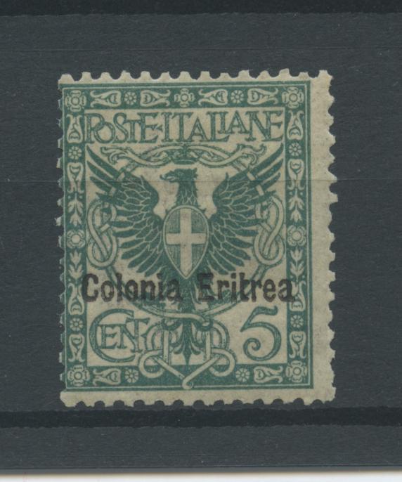 Scansione lotto: COLONIE ERITREA 1903 FLOREALE C.5 **