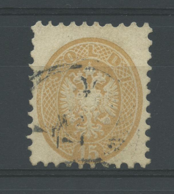 Scansione lotto: LOMBARDO VENETO 1864/5 15S. US.