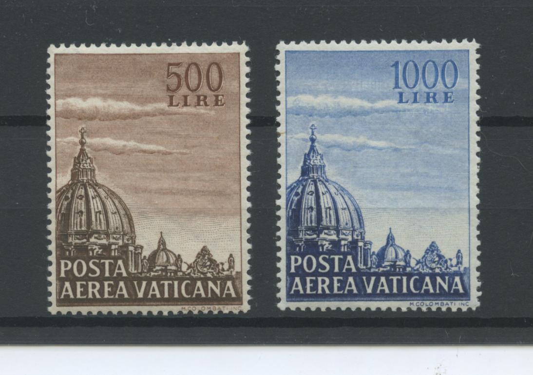 Scansione lotto: VATICANO 1953 CUPOLA 2V. ** LUSSO