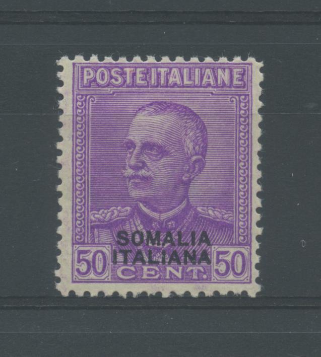 Scansione lotto: COLONIE SOMALIA 1930 50C. ** CENTRATO