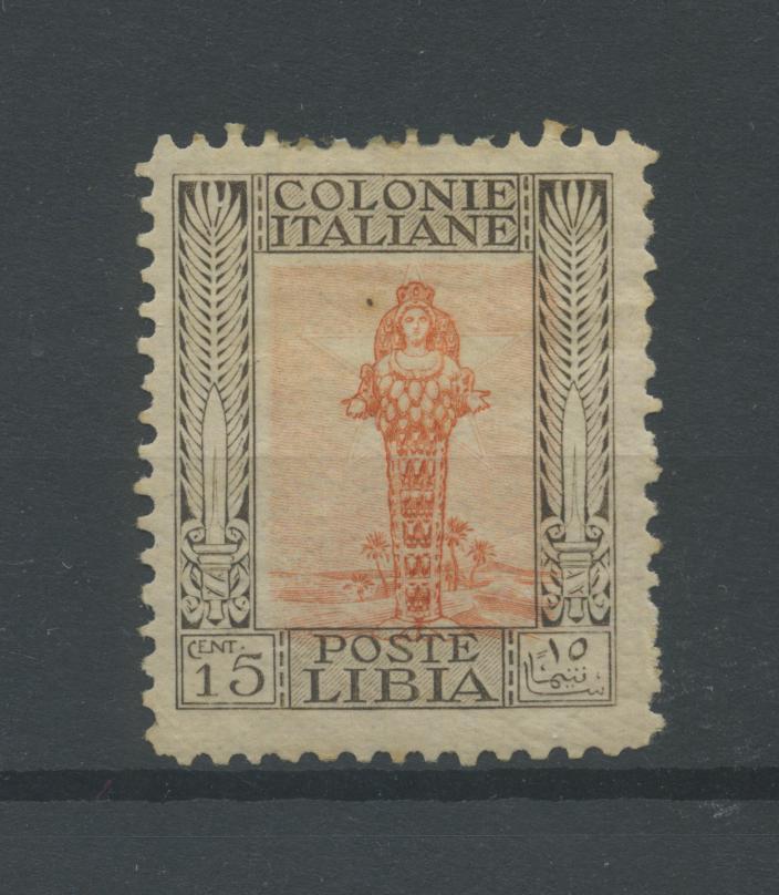 Scansione lotto: COLONIE LIBIA 1926/30 PITTORICA C.15 2 *