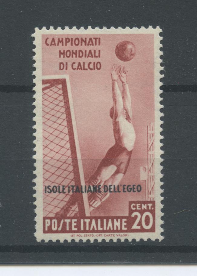 Scansione lotto: COLONIE EGEO 1934 CALCIO C.20. *