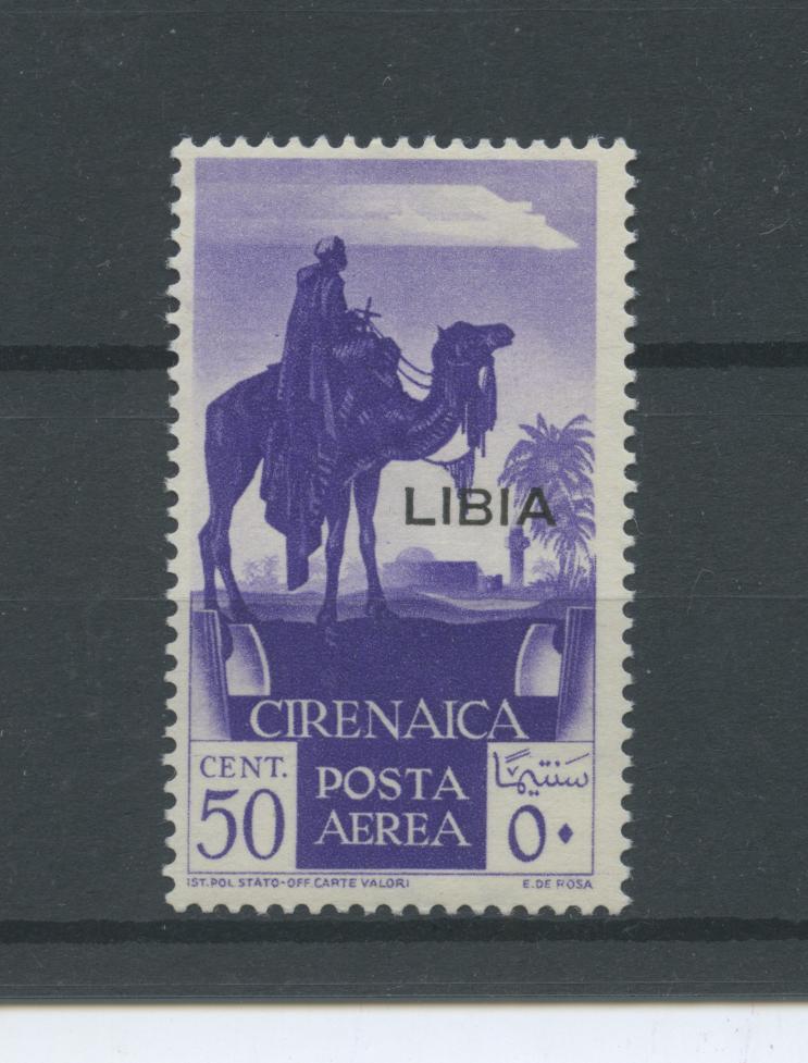 Scansione lotto: COLONIE LIBIA 1936 POSTA AEREA 50C. **