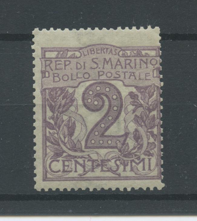 Scansione lotto: SAN MARINO 1903 CIFRA E VEDUTE C.2 **