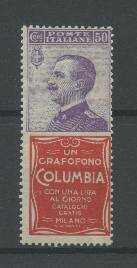 Scansione lotto: REGNO 1924 50C. COLUMBIA **