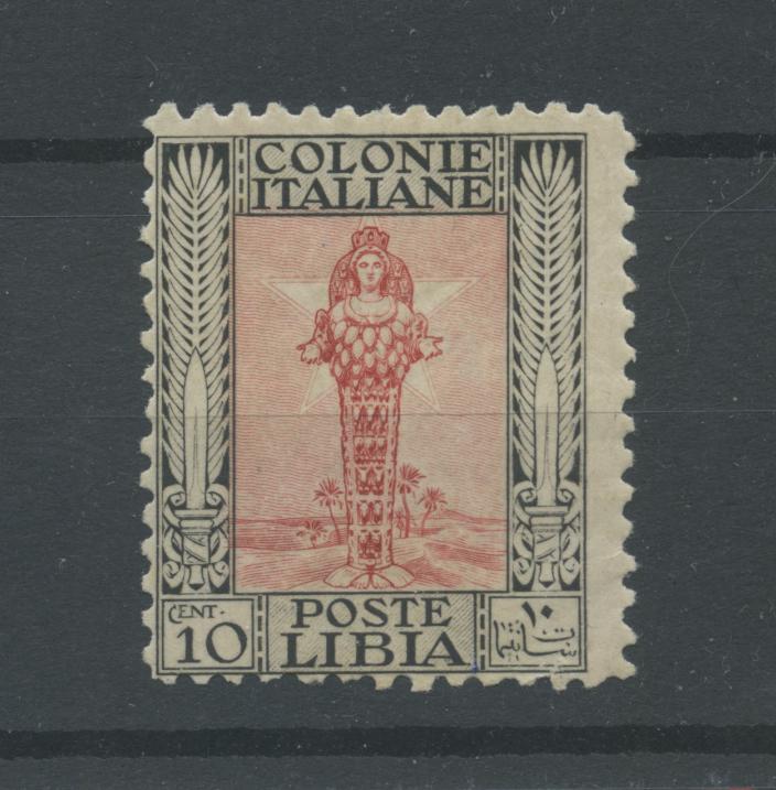 Scansione lotto: COLONIE LIBIA 1926/30 PITTORICA C.10 2 **