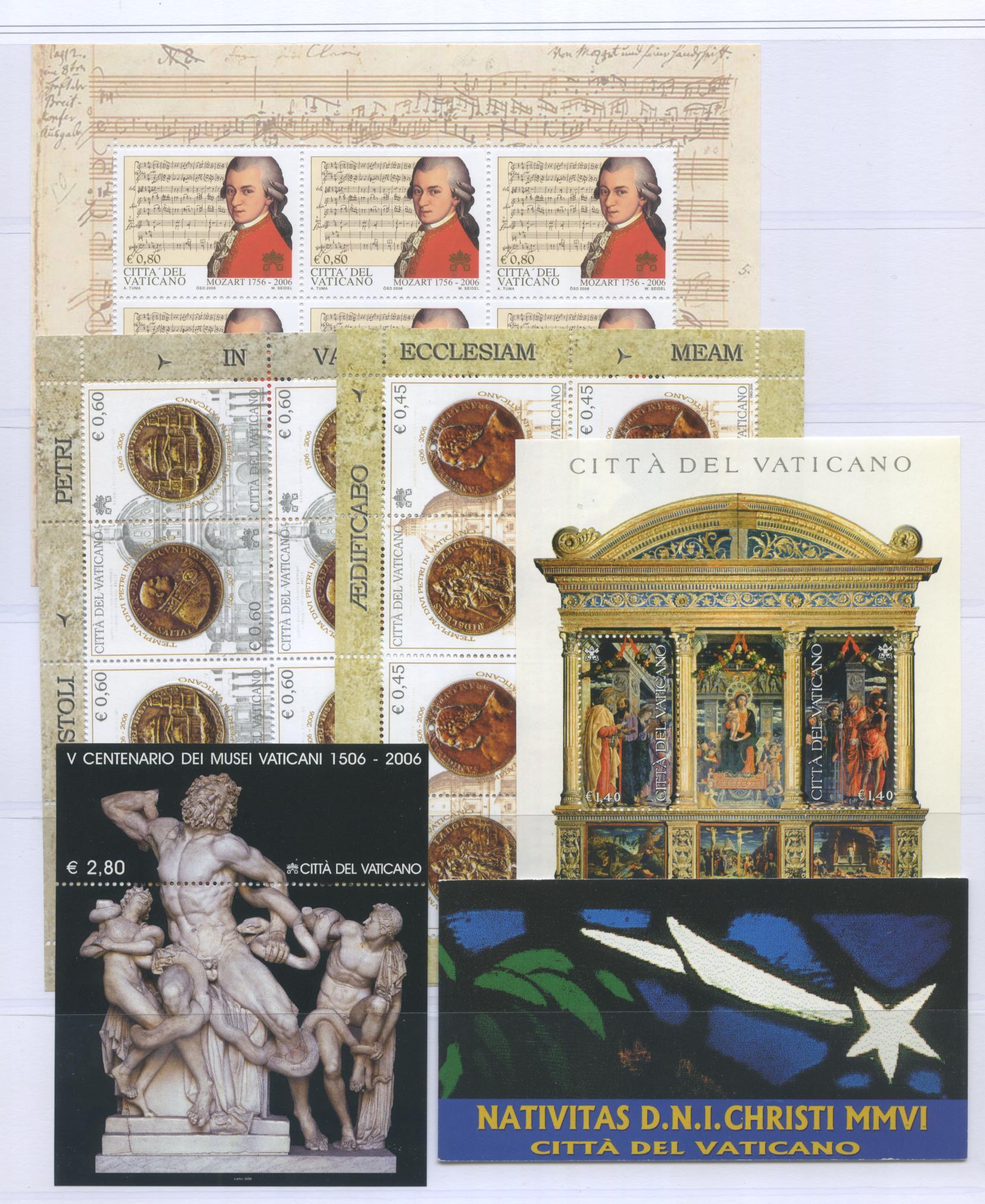 Scansione lotto: VATICANO 2006 ANNATA CPL. 26V.+5BF+1LB **