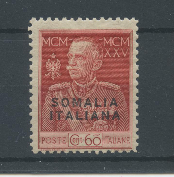 Scansione lotto: COLONIE SOMALIA 1925 GIUBILEO 60C.(dent.11) * CENTRATO