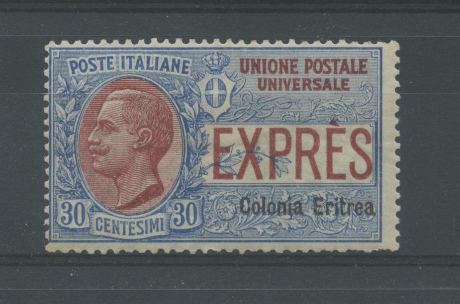 Scansione lotto: COLONIE ERITREA 1907/21 ESPRESSO N.2 2 *