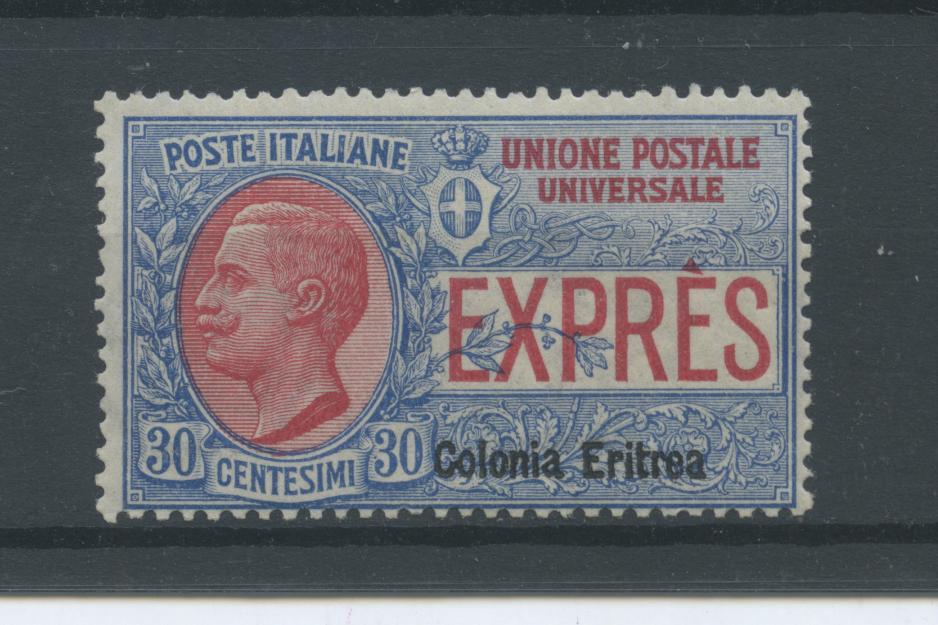 Scansione lotto: COLONIE ERITREA 1907/21 ESPRESSO N.2 **