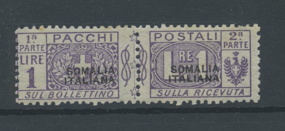 Scansione lotto: COLONIE SOMALIA 1923 PACCHI L.1 N.11 **