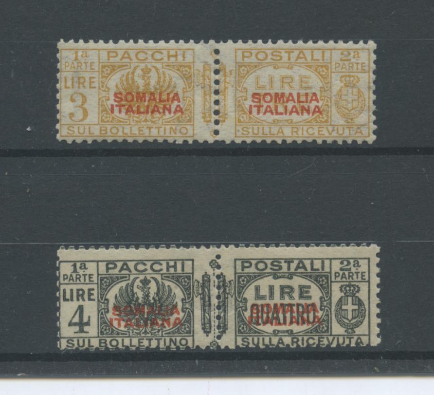 Scansione lotto: COLONIE SOMALIA 1930 PACCHI 2V. **