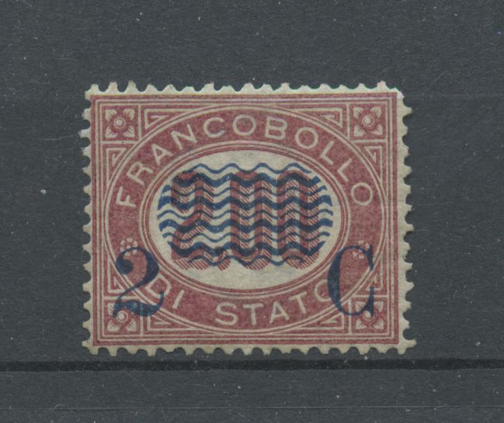 Scansione lotto: REGNO 1878 2C. SU L.2,00 3 ** CENTRATO CERT.