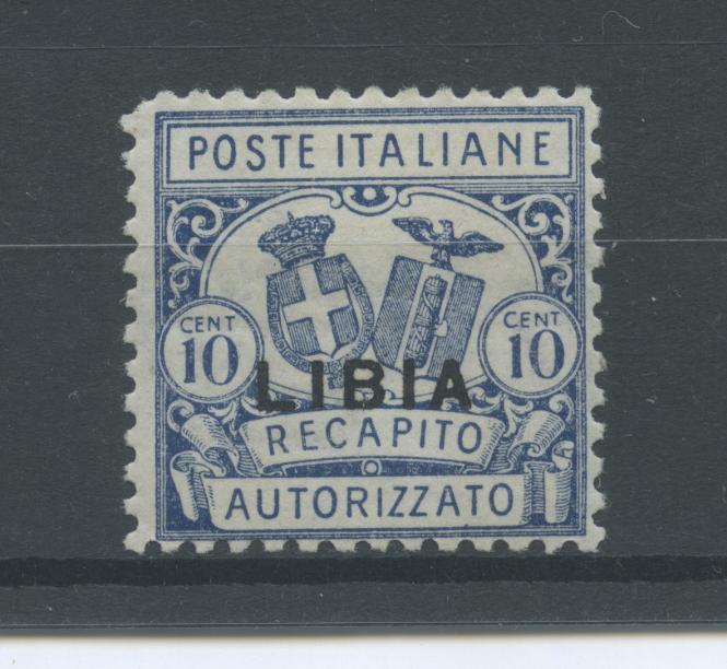 Scansione lotto: COLONIE LIBIA 1929 RECAPITO N.1 2 ** CENTRATO