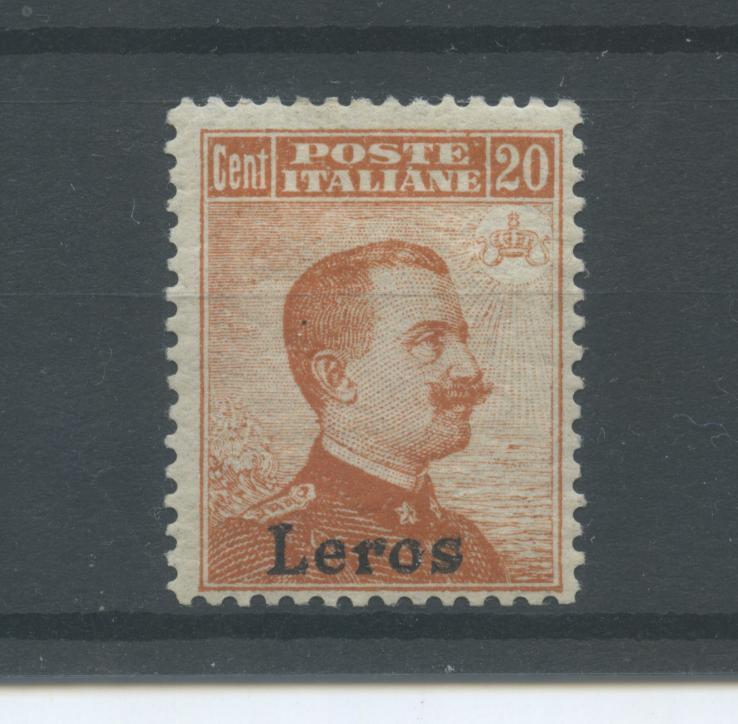 Scansione lotto: COLONIE EGEO 1917 20C. LERO *