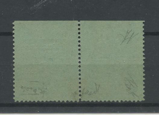 Scansione lotto: OCCUPAZIONI AUSTRIACA 1918 UDINE TETE-BECHE **  CERT.