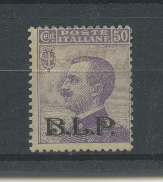 Scansione lotto: REGNO 1922 BLP 50C. II TIPO 3 **  CERT.