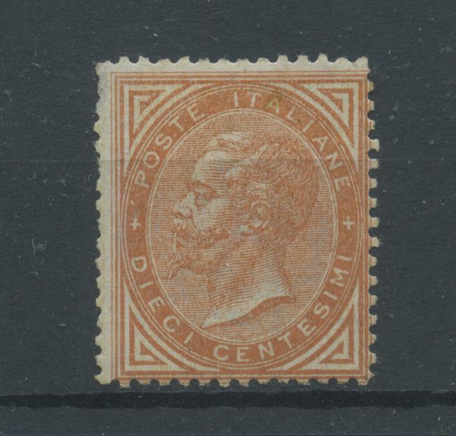 Scansione lotto: REGNO 1863 10C. LONDRA *  CERT.