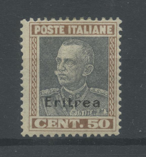 Scansione lotto: COLONIE ERITREA 1928 50C. **