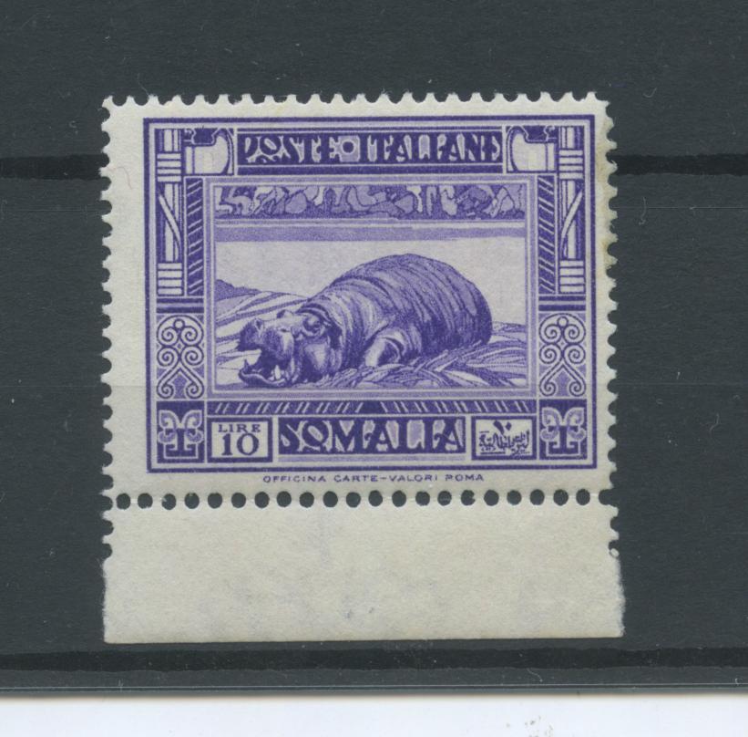 Scansione lotto: COLONIE SOMALIA 1935/8 PITTORICA L.10 2 **  CERT.