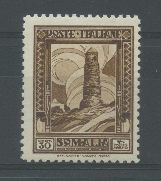 Scansione lotto: COLONIE SOMALIA 1932 PITTORICA 30C. *