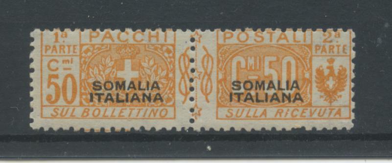 Scansione lotto: COLONIE SOMALIA 1917/9 PACCHI 50C. N.5 **