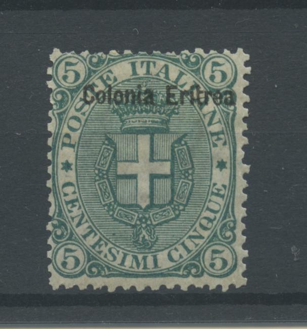 Scansione lotto: COLONIE ERITREA 1893 C.5 2 **