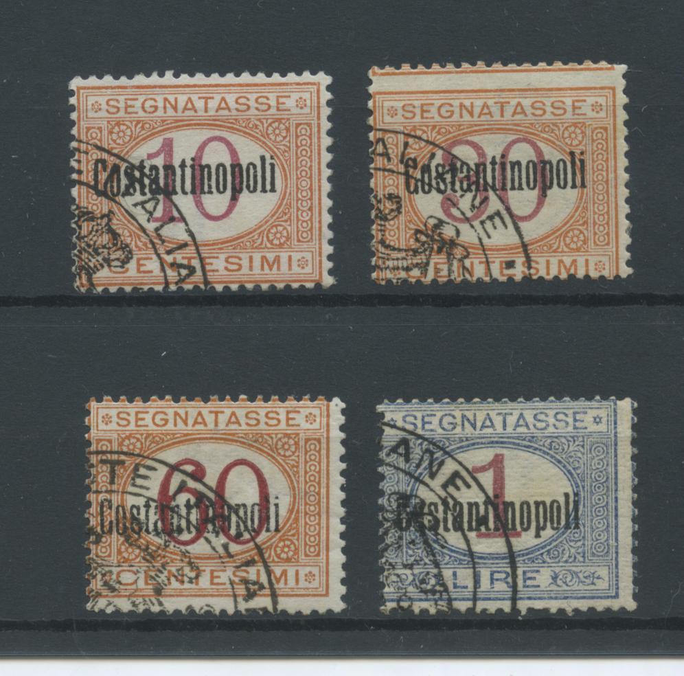 Scansione lotto: OCCUPAZIONI COSTANTINOPOLI 1922 TASSE N.1/4 2 **