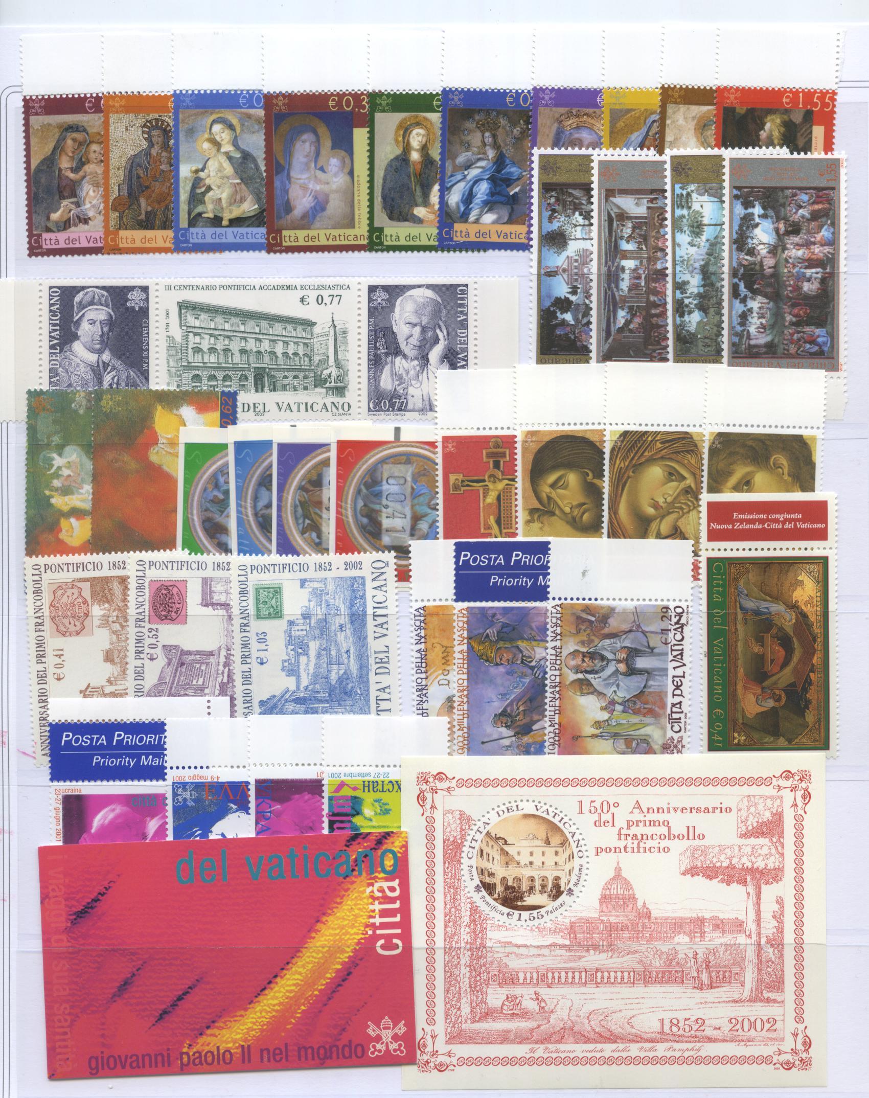 Scansione lotto: VATICANO 2002 ANNATA CPL. 37V.+1BF+1LB **