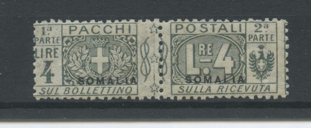 Scansione lotto: COLONIE SOMALIA 1923 PACCHI L.4 N.20 **