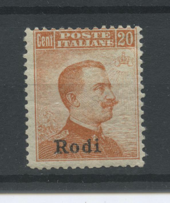 Scansione lotto: COLONIE EGEO 1917 20C. RODI **