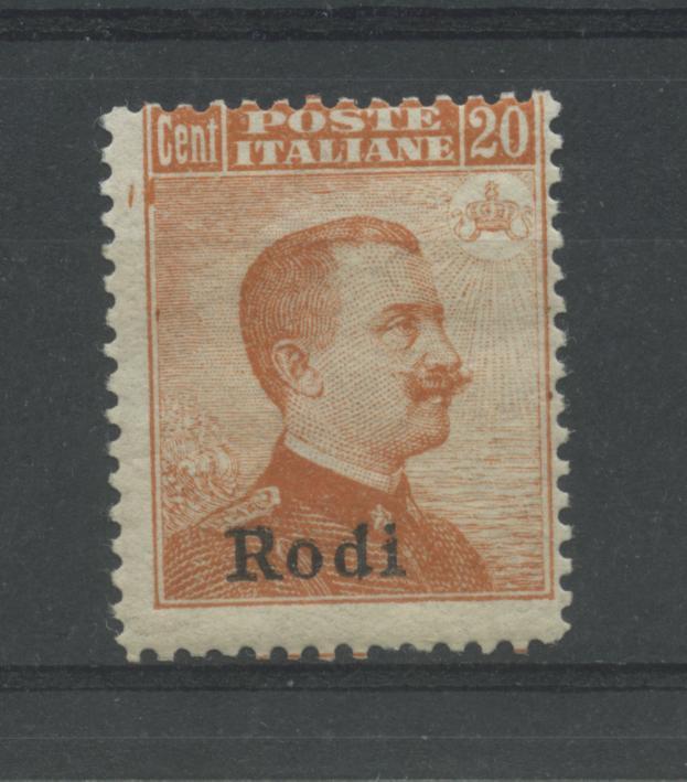 Scansione lotto: COLONIE EGEO 1917 20C. RODI 2 **