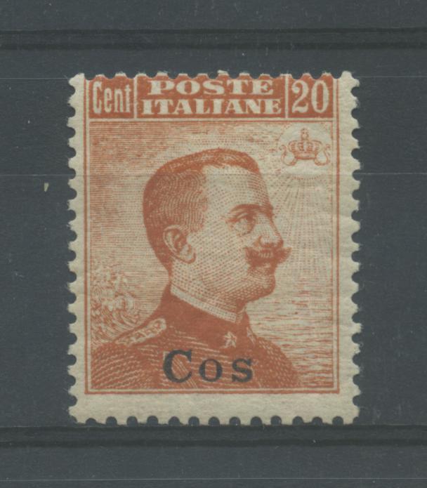 Scansione lotto: COLONIE EGEO 1917 20C. COO **