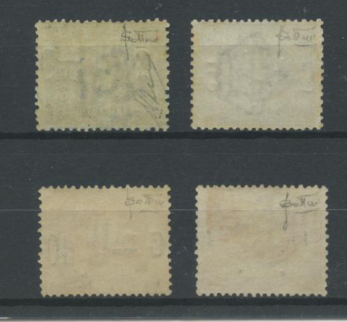Scansione lotto: SAN MARINO 1892 SOVR. 4V. 4 **  CERT.