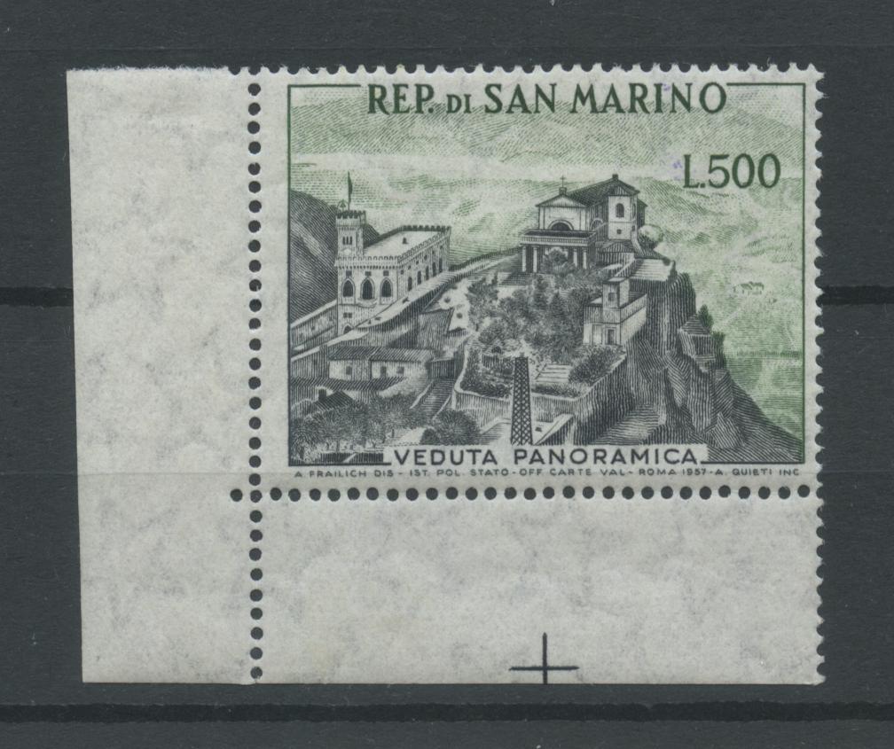 Scansione lotto: SAN MARINO 1958 PANORAMA ** LUSSO