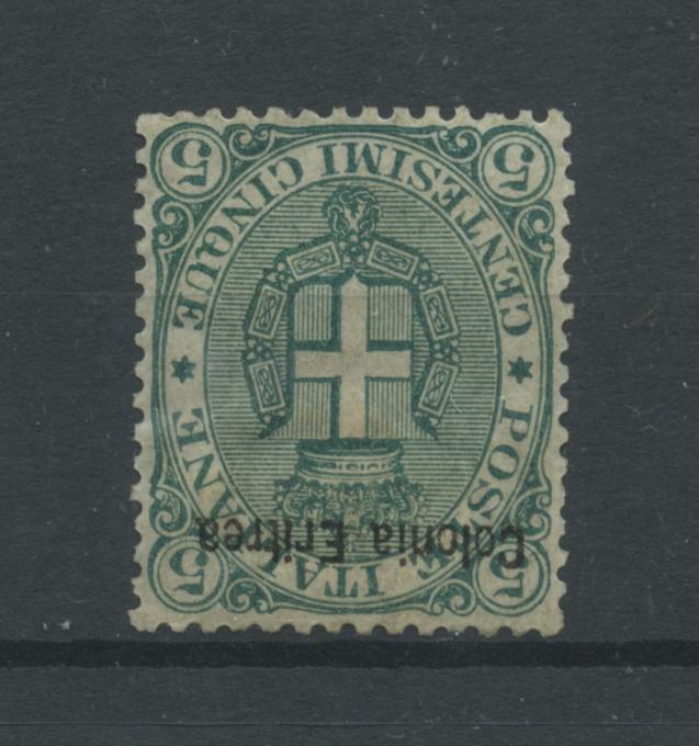 Scansione lotto: COLONIE ERITREA 1893 C.5 2 * CENTRATO