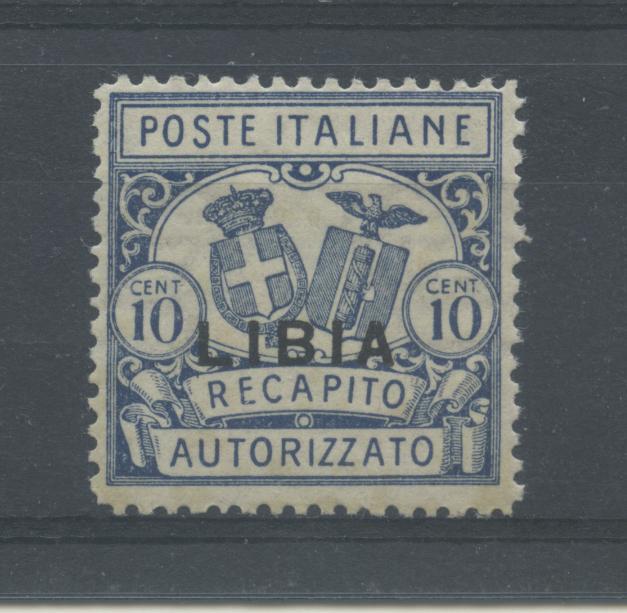 Scansione lotto: COLONIE LIBIA 1929 RECAPITO N.2 ** LUSSO