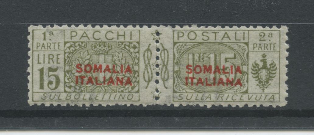 Scansione lotto: COLONIE SOMALIA 1926 PACCHI L.15 **